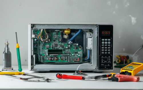 Mikrowelle selber reparieren: Anleitung für DIY-Fans